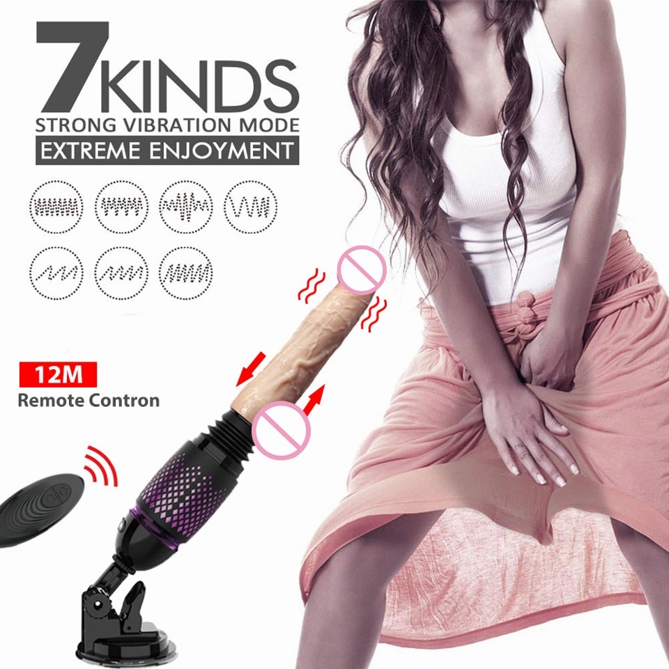 Thrusting Dildo Sex Machine