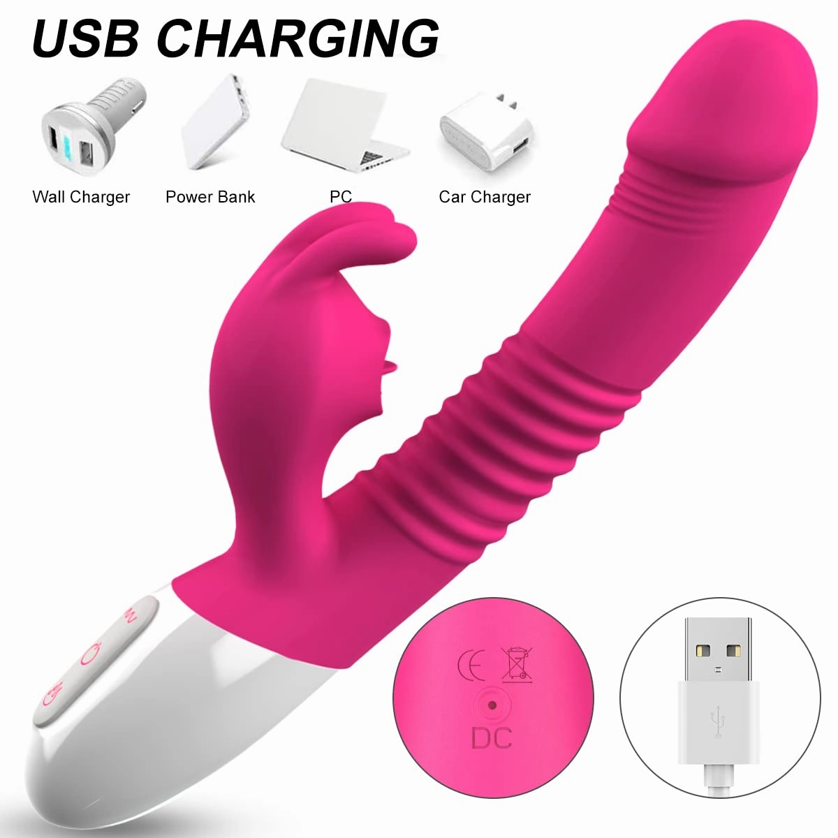 Thrusting G Spot Vibrator