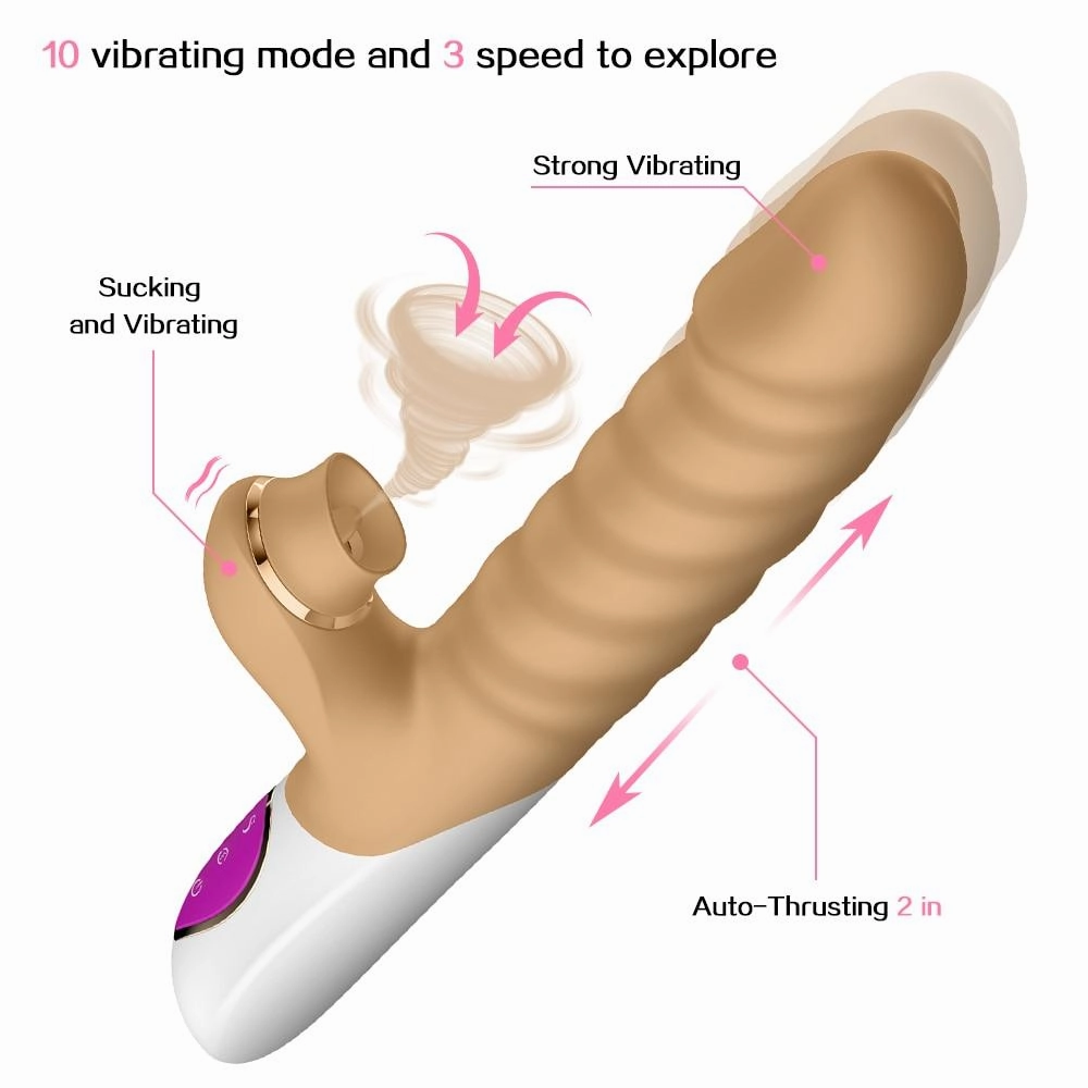 Thrusting Rabbit Vibrator