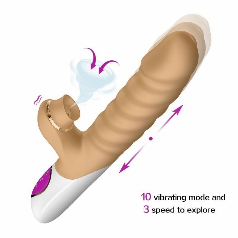 Thrusting Rabbit Vibrator