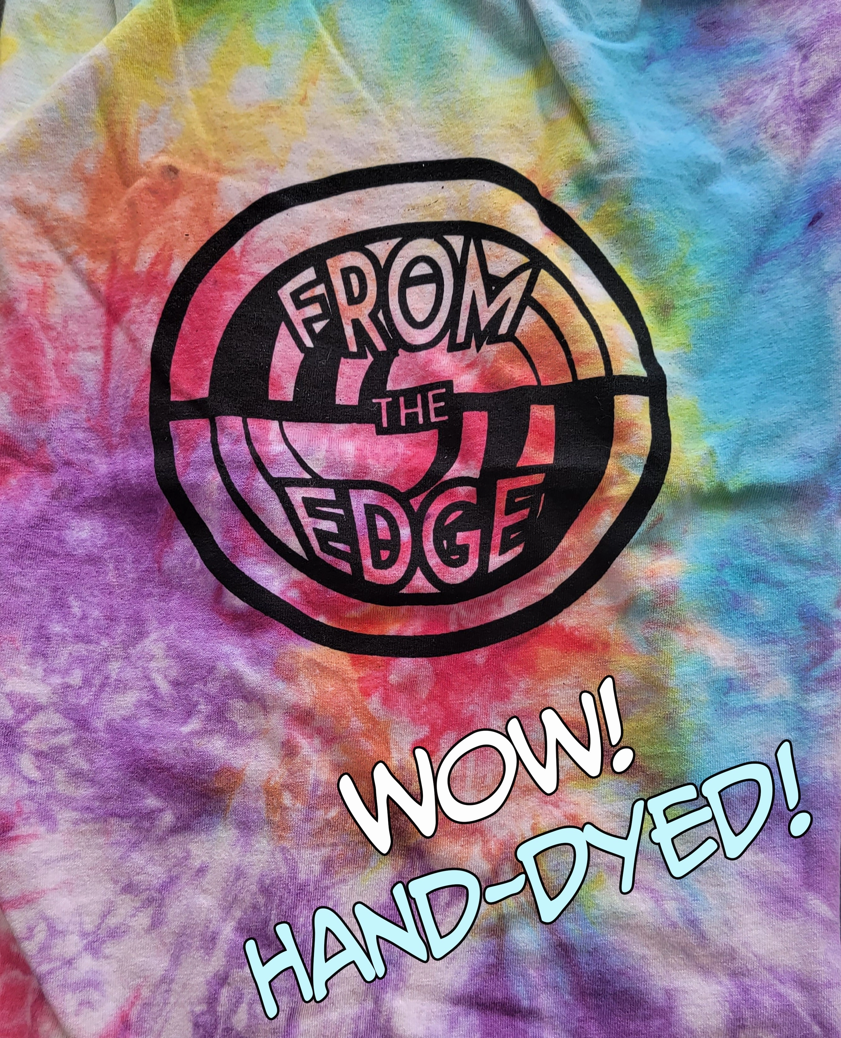 Tie-dyed T-Shirt w/ Logo