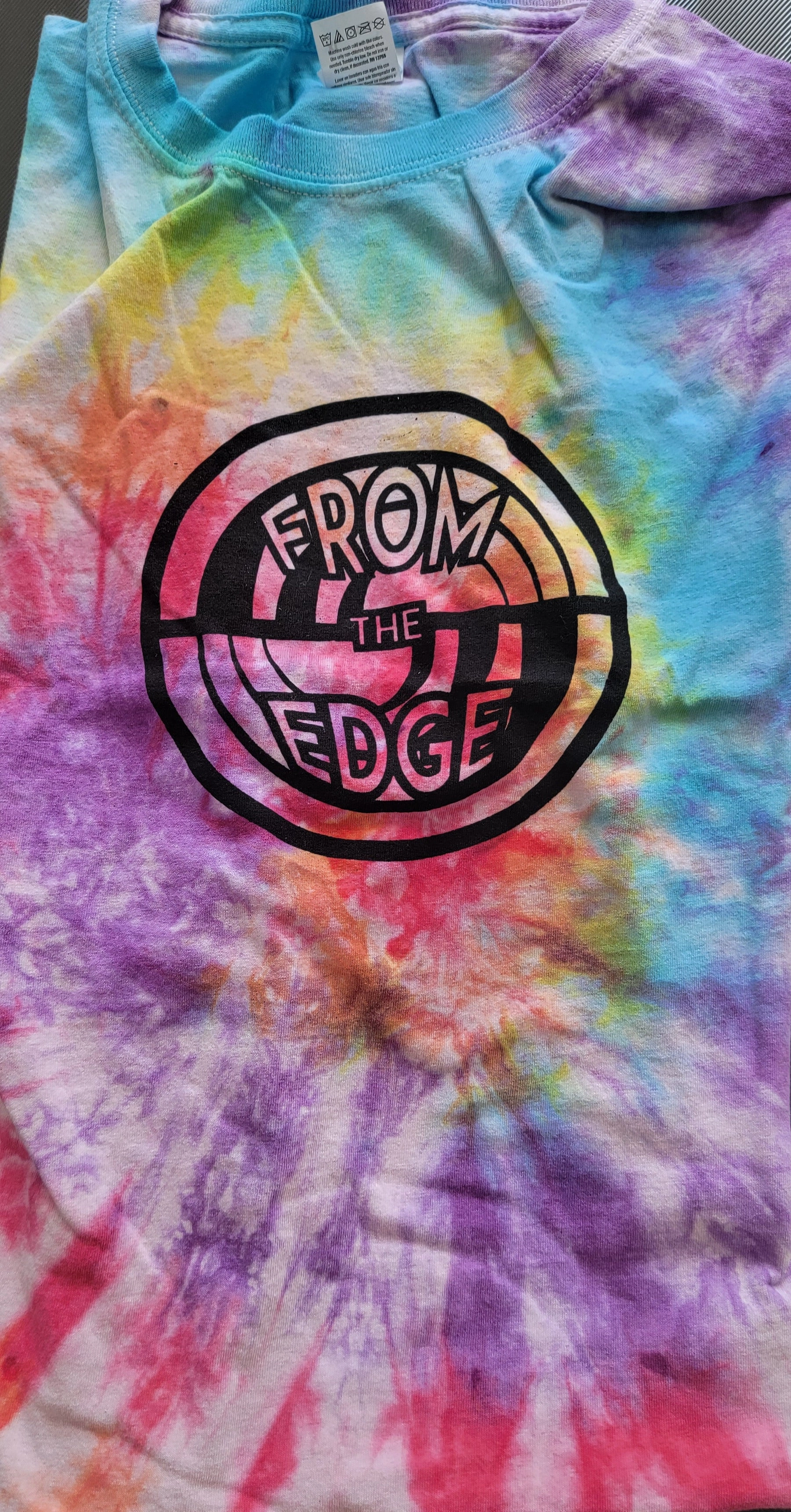 Tie-dyed T-Shirt w/ Logo