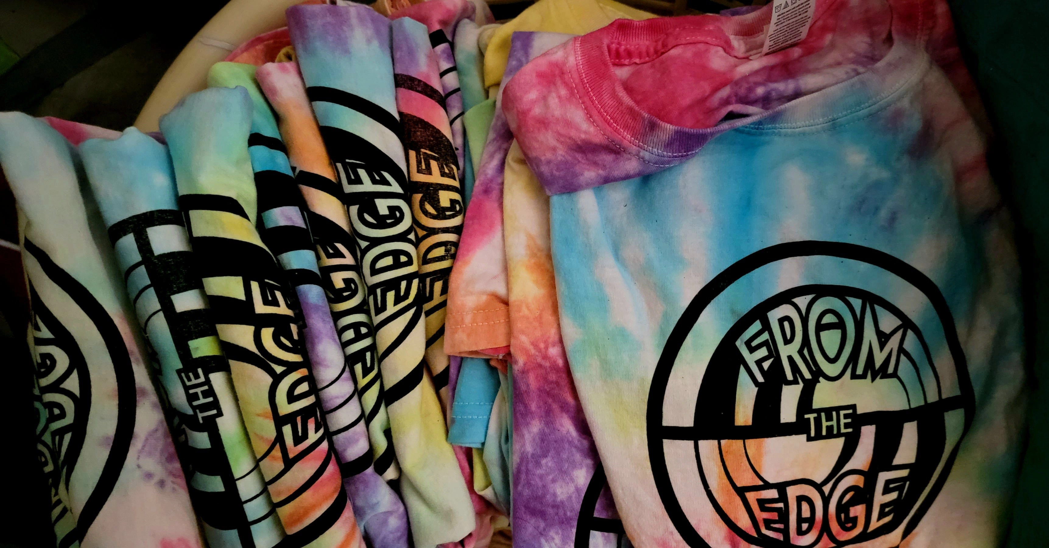 Tie-dyed T-Shirt w/ Logo
