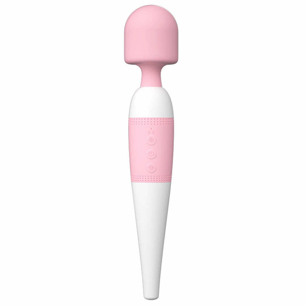 Wand Vibrator with Licking Tongue & Vibrating Head