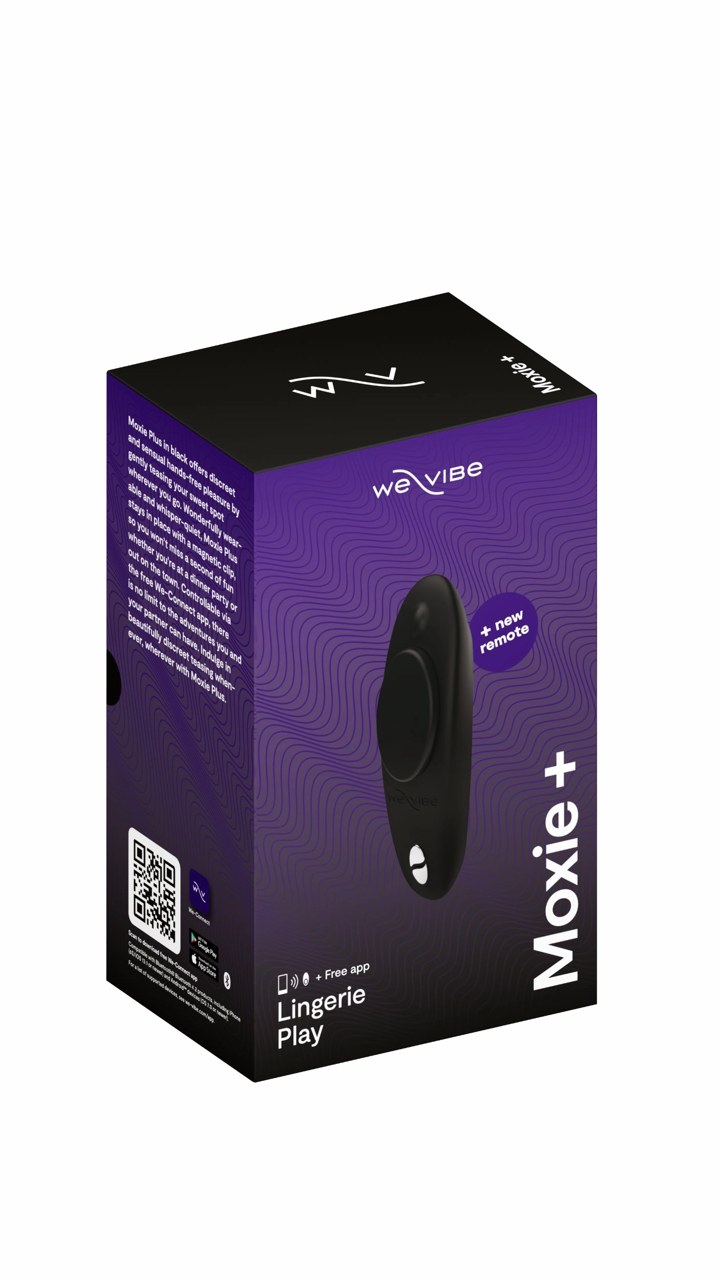 We-Vibe Moxie  Panty Vibrator - Black