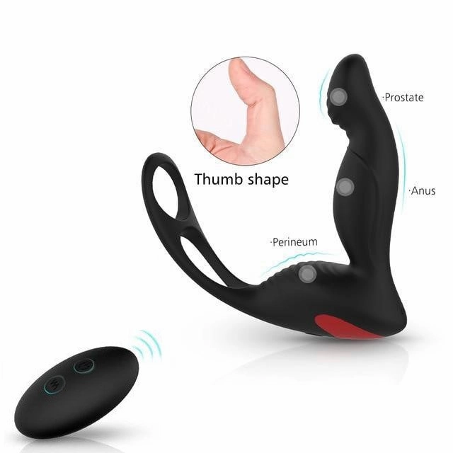 Wearable Male Anal Remote Vibrator