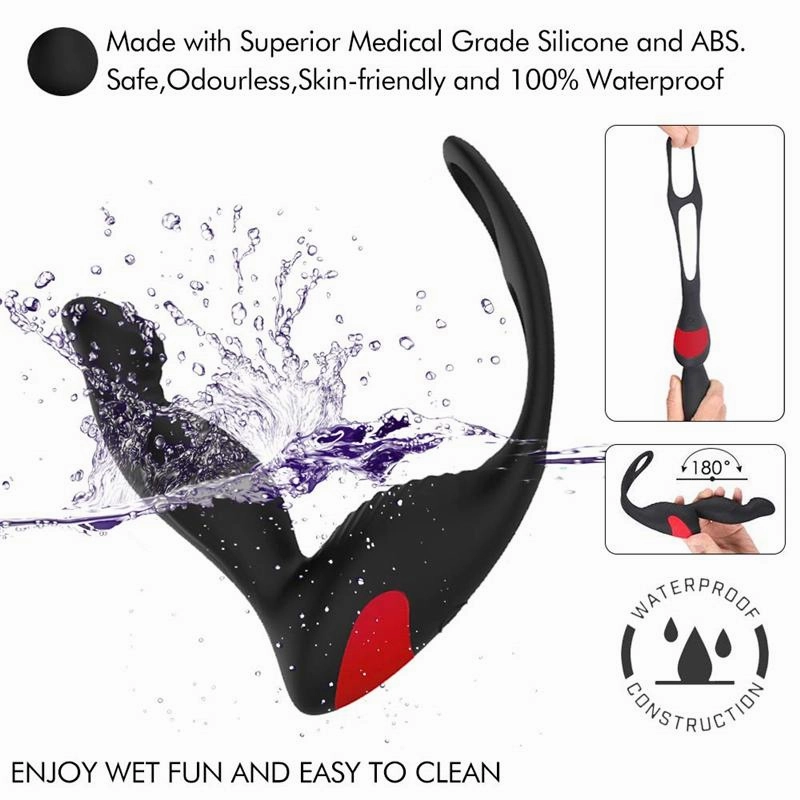 Wearable Male Anal Remote Vibrator