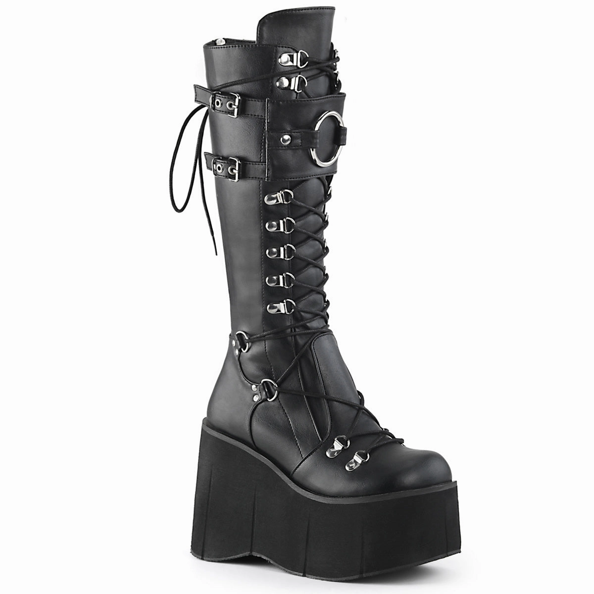 White Boots Black Laces