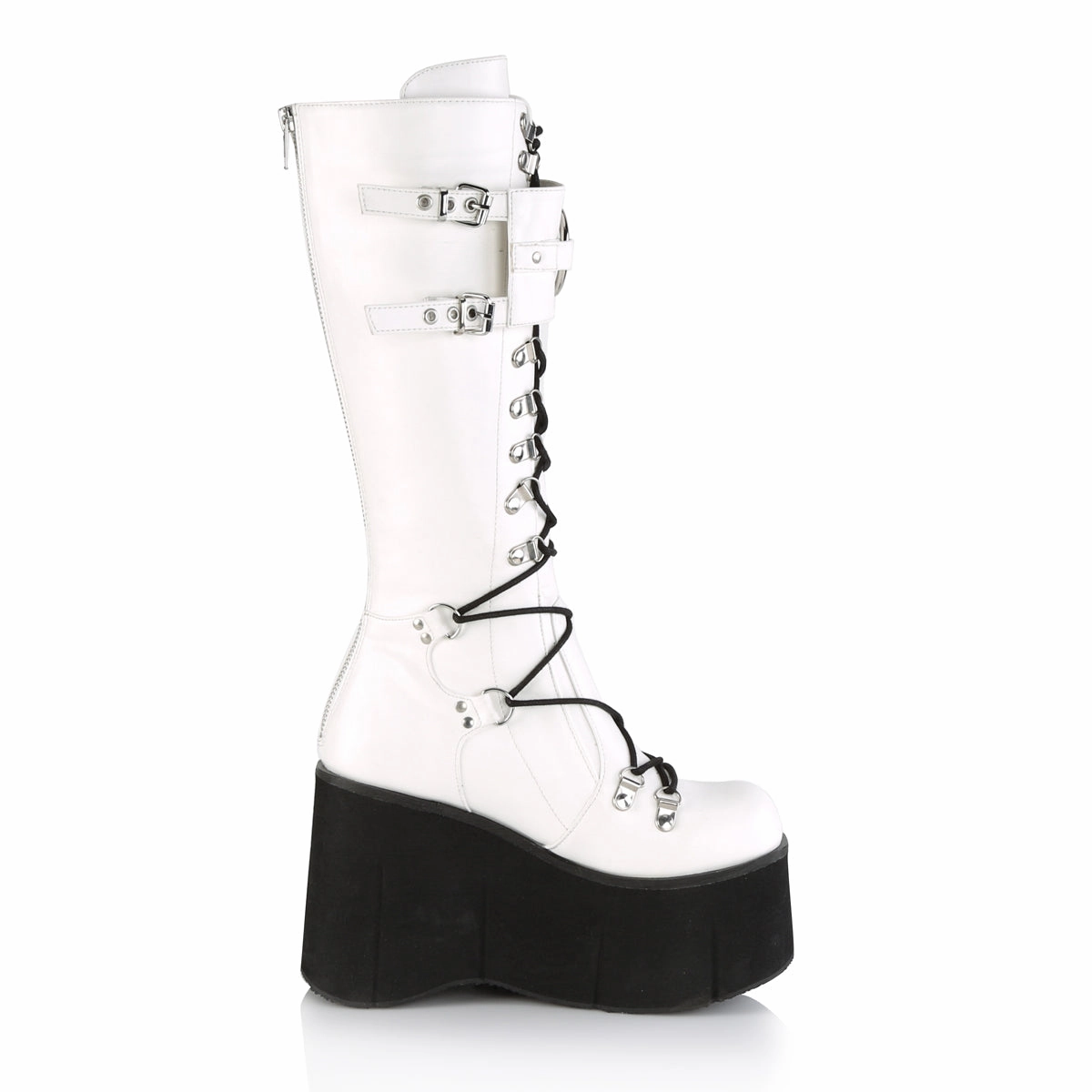 White Boots Black Laces