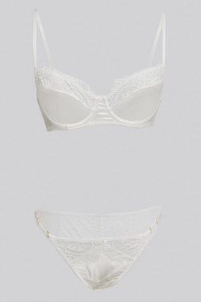 White Lace Lingerie Set