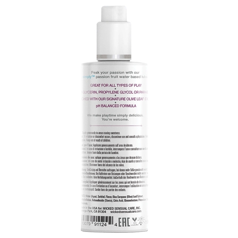 Wicked Simply Flavored-Passion Fruit 4oz