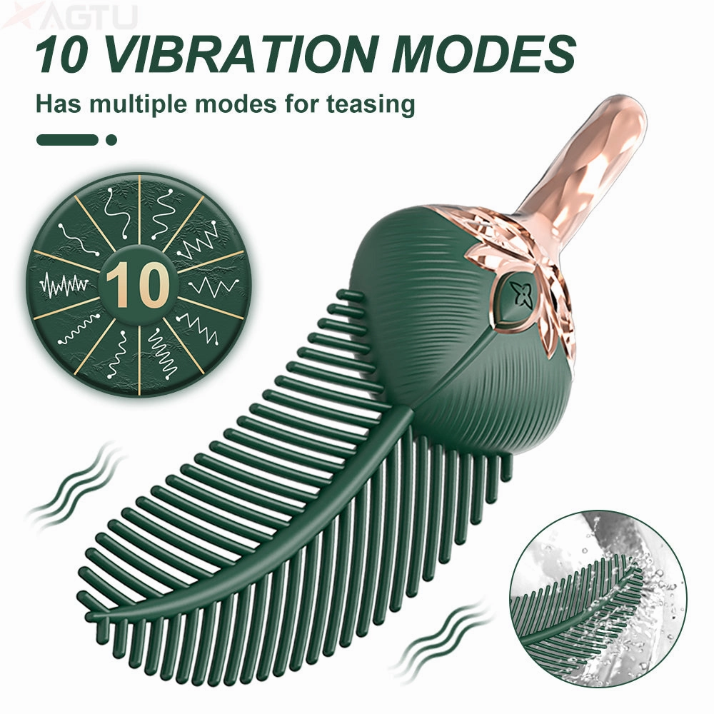 XFeather - Feather Shaped Vibrator for Flirting and Sexual Arouse
