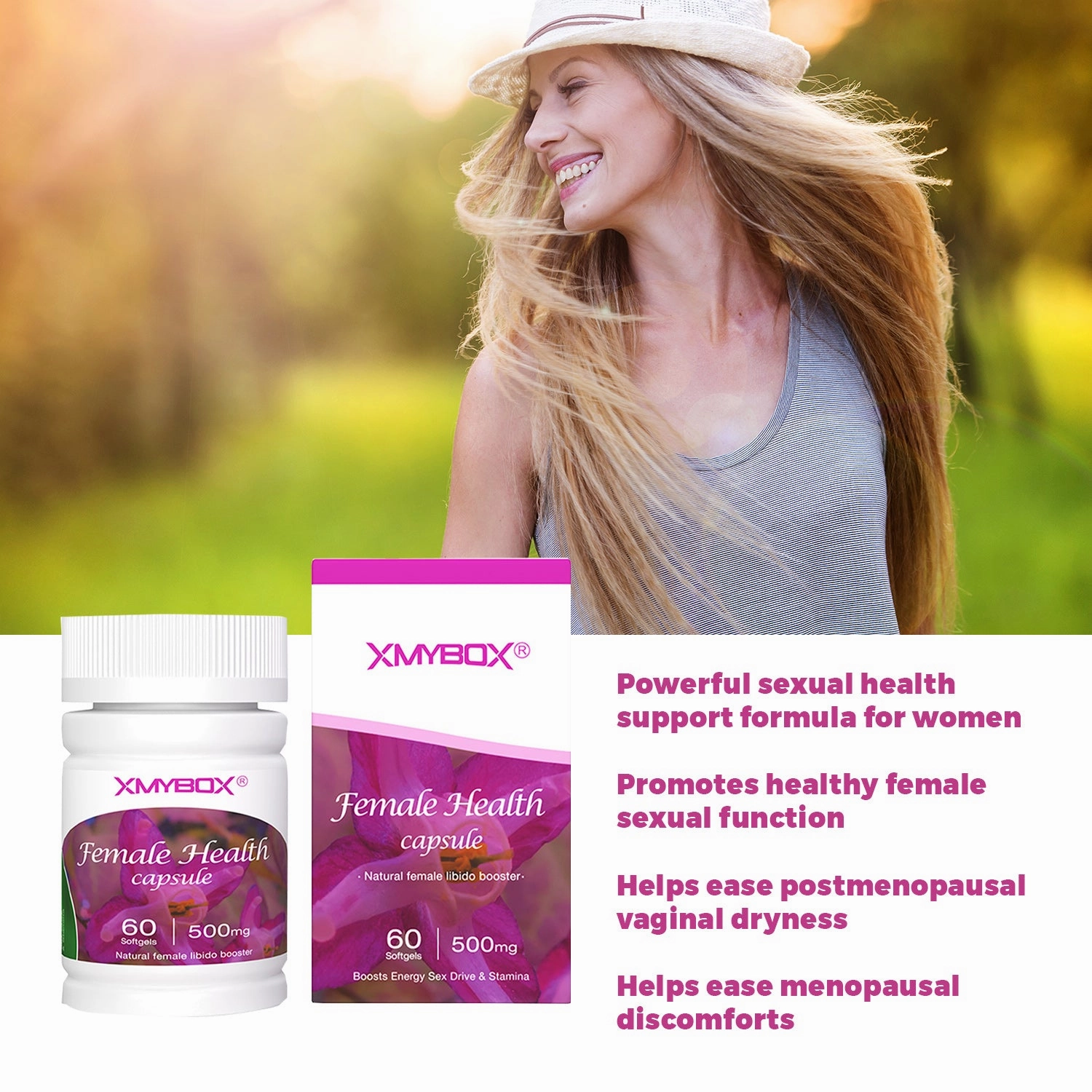 XmyBox Female Libido Stimulation Supplement - PREORDER