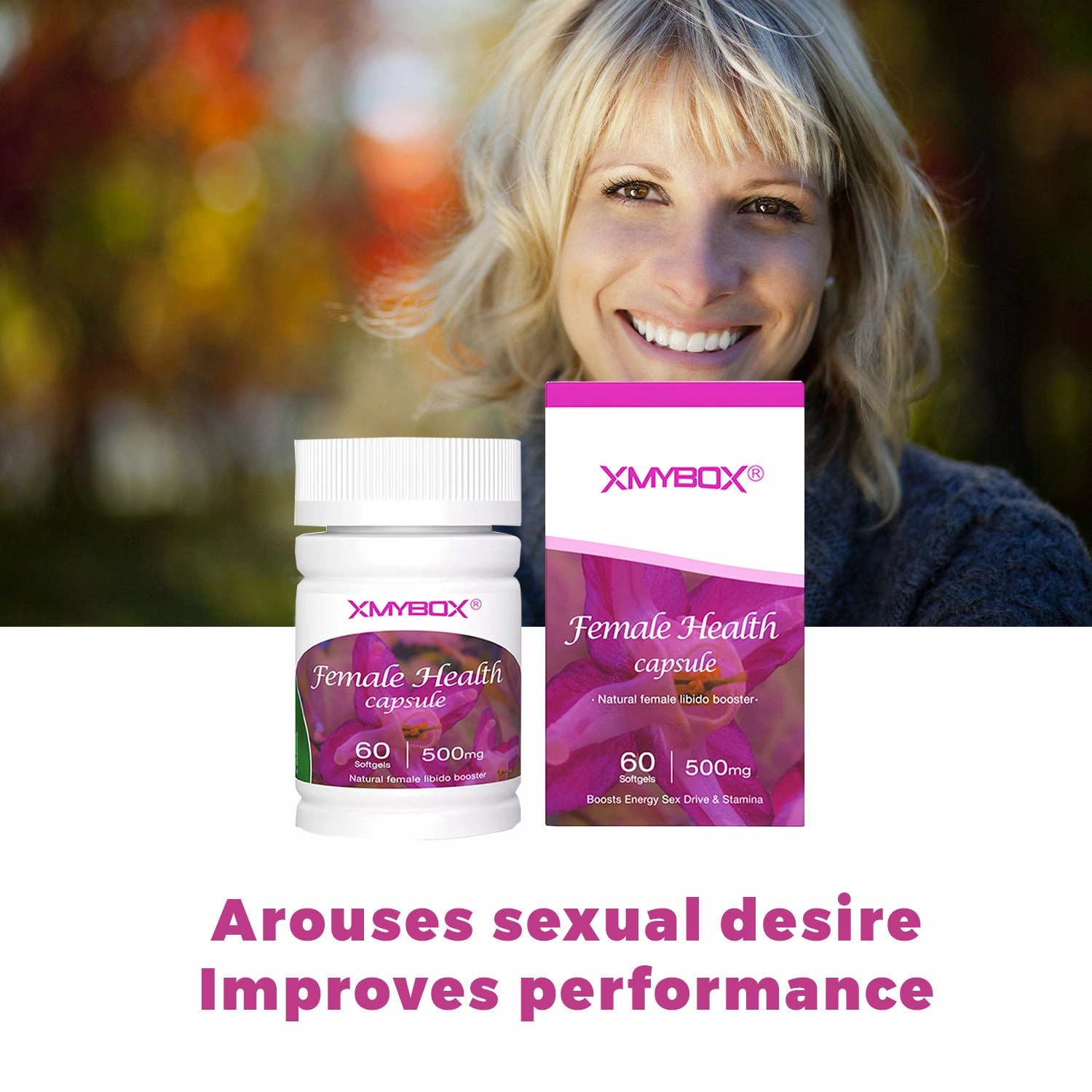 XmyBox Female Libido Stimulation Supplement - PREORDER