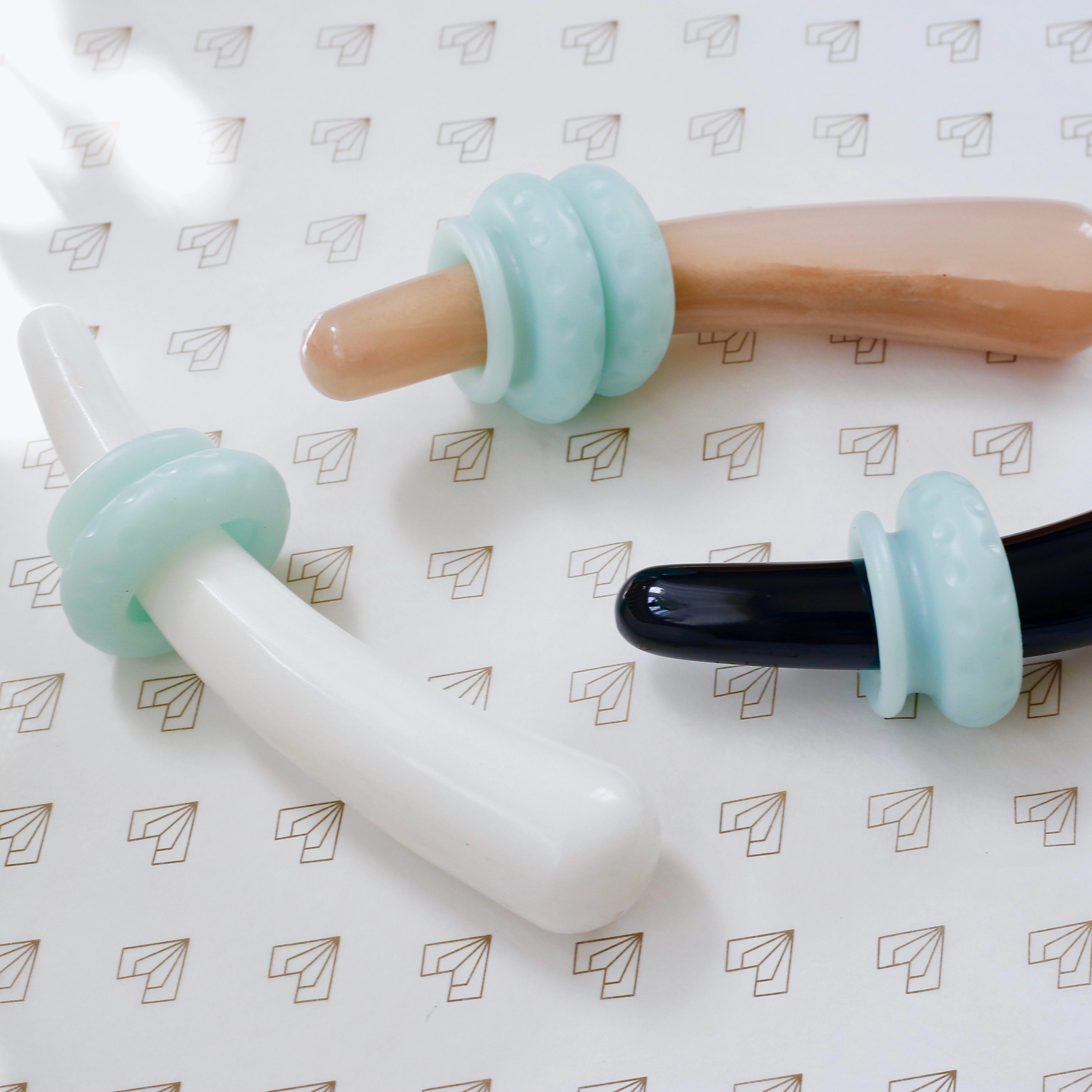 YONI PAIN DUO SET: ONNA Curve   OHNUT Penetration Buffer Rings Set