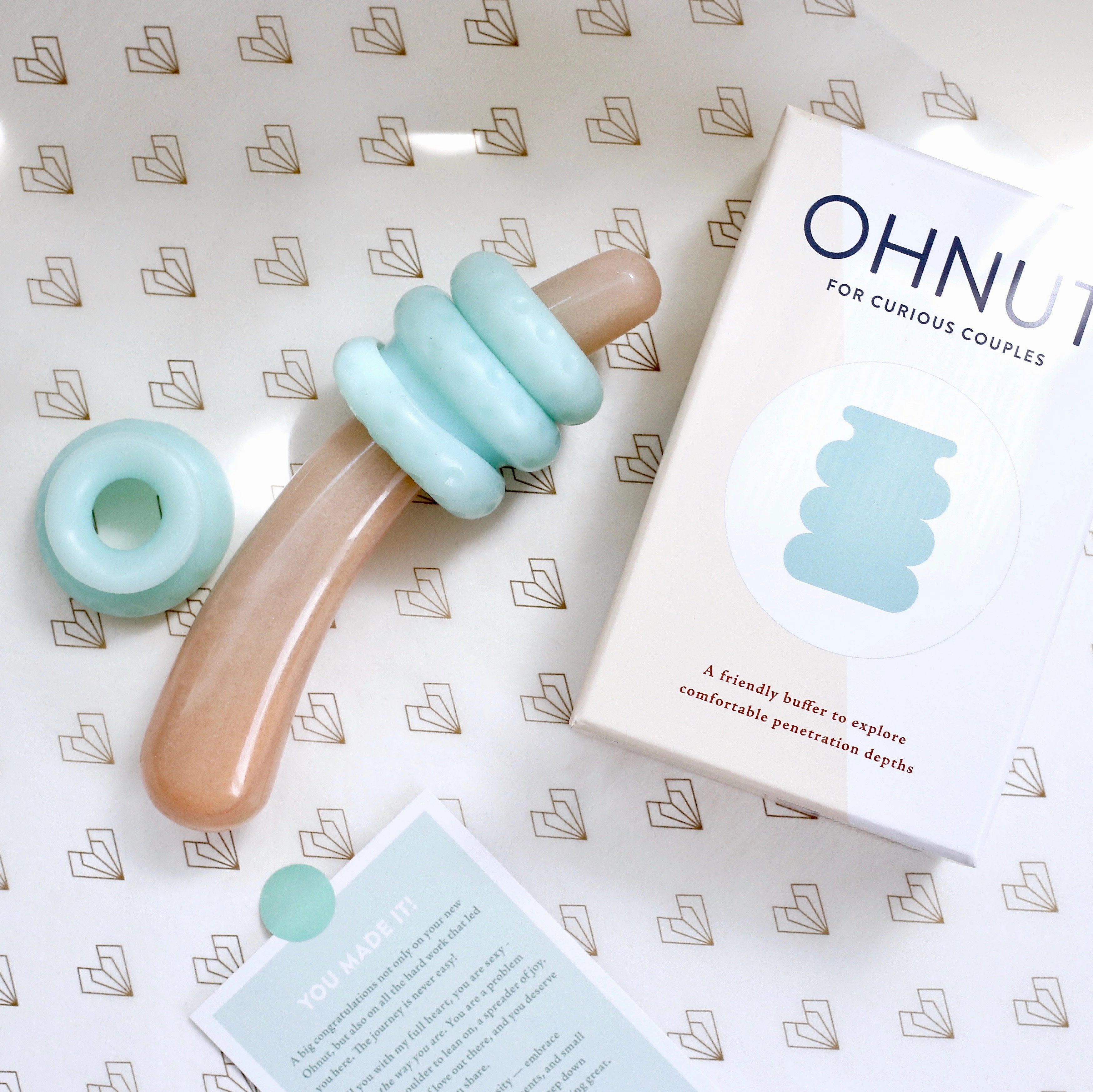 YONI PAIN DUO SET: ONNA Curve   OHNUT Penetration Buffer Rings Set